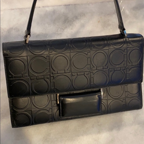 CLASSIC FERREGAMO Top Handle Handbag - Picture 12 of 13